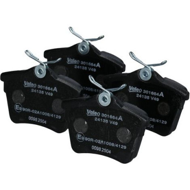 Valeo Bremsbelagsatz, Scheibenbremse EXPERT 301664A