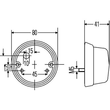 Hella | Schlussleuchte | 2SA 001 259-751