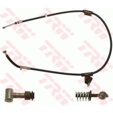 GCH1935 Seilzug, Feststellbremse