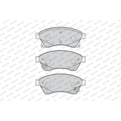 FDB4262 Bremsbelagsatz, Scheibenbremse PREMIER ECO FRICTION