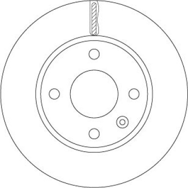 DF6783 Bremsscheibe