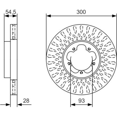 0 986 479 B11 Bremsscheibe