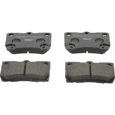 Ferodo | Bremsbelagsatz, Scheibenbremse | FDB4001