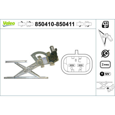 Valeo | Fensterheber | 850410