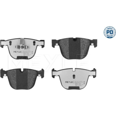 025 237 3116/PD Bremsbelagsatz, Scheibenbremse MEYLE-PD: Advanced performance and design.