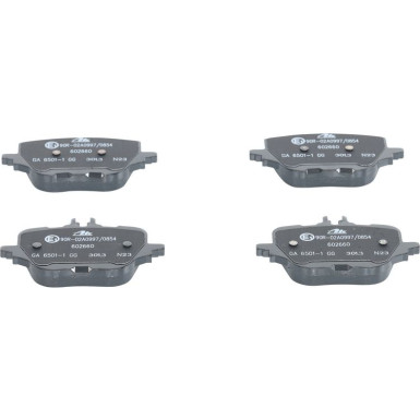 13.0460-2660.2 Bremsbelagsatz, Scheibenbremse