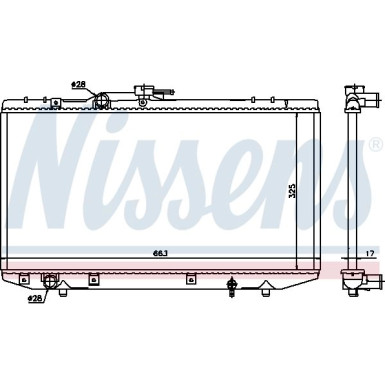 64843 Kühler, Motorkühlung