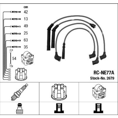 2679 Zündleitungssatz