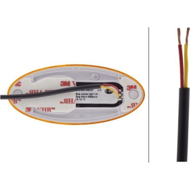 2PS 964 295-071 Seitenmarkierungsleuchte