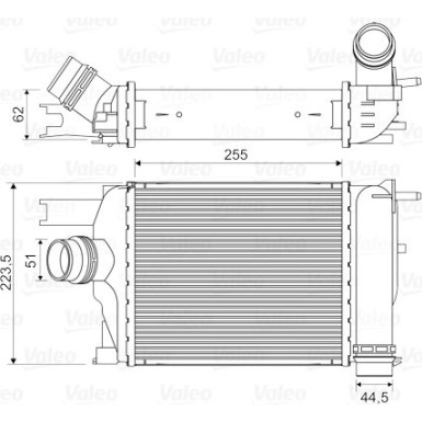 818609 Ladeluftkühler 818609 Ladeluftkühler