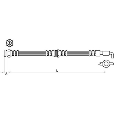 4110871 Bremsschlauch
