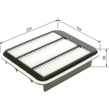 BOSCH F 026 400 369 Luftfilter BOSCH F 026 400 369 Luftfilter