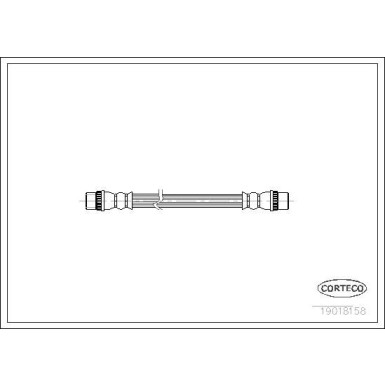 Corteco | Bremsschlauch | 19018158