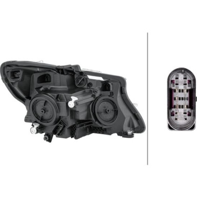 Hella 2 x HELLA Hauptscheinwerfer 1EL 011 284-511