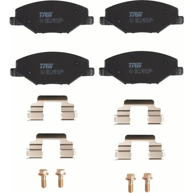 TRW Bremsbelagsatz, Scheibenbremse COTEC GDB2027