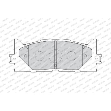 FDB1991 Bremsbelagsatz, Scheibenbremse PREMIER ECO FRICTION