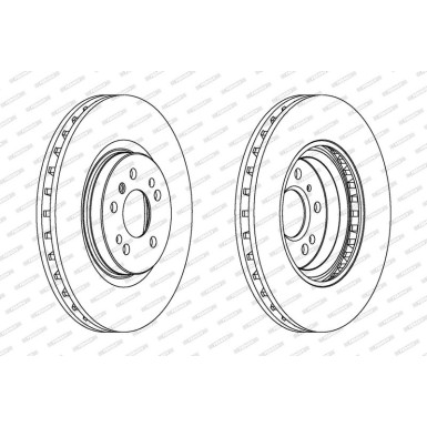 DDF1533C-1 Bremsscheibe PREMIER Coat+ disc