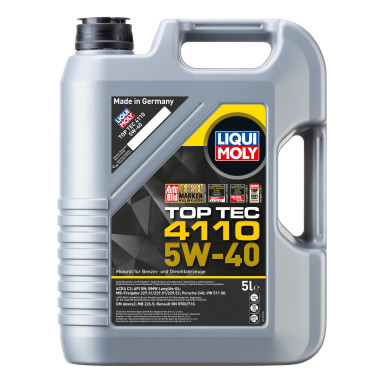 Liqui Moly 21479 Top Tec 4110 5W-40 Motoröl 5l Liqui Moly 21479 Top Tec 4110 5W-40 Motoröl 5l