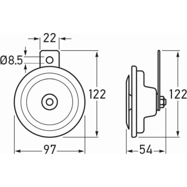 Hella | Horn | 3BA 002 768-382