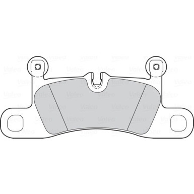 Valeo | Bremsbelagsatz, Scheibenbremse | 302280