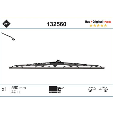 132560 Wischblatt DAS ORIGINAL TRUCKS
