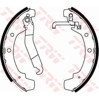 TRW | Bremsbackensatz | GS8511