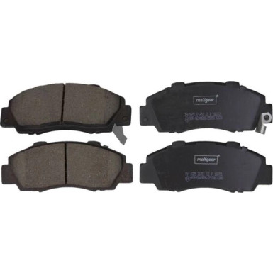 Maxgear | Bremsbelagsatz, Scheibenbremse | 19-1825