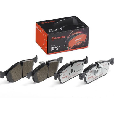 Brembo Bremsbelagsatz, Scheibenbremse XTRA LINE P 44 026X
