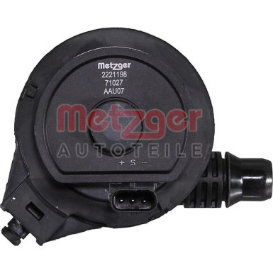 Metzger | Zusatzwasserpumpe (Kühlwasserkreislauf) | 2221198