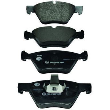 Hella | Bremsbelagsatz, Scheibenbremse | 8DB 355 007-861