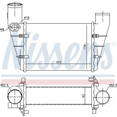 96896 Ladeluftkühler ** FIRST FIT ** 96896 Ladeluftkühler ** FIRST FIT **