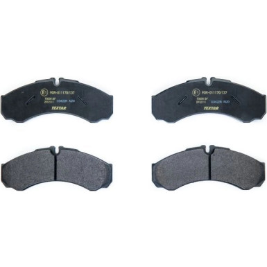Textar Bremsbelagsatz, Scheibenbremse Q+ 2912111