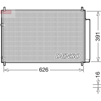 Denso | Kondensator, Klimaanlage | DCN50041