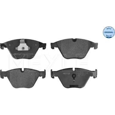 025 246 8820 Bremsbelagsatz, Scheibenbremse MEYLE-ORIGINAL: True to OE.