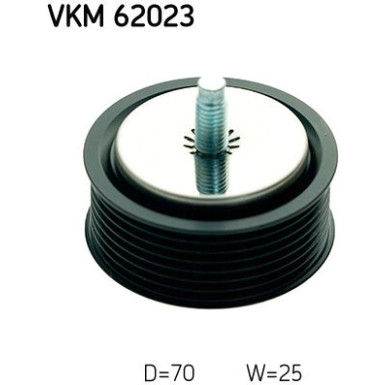 VKM 62023 Umlenk-/Führungsrolle, Keilrippenriemen