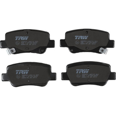 TRW Bremsbelagsatz, Scheibenbremse COTEC GDB4175