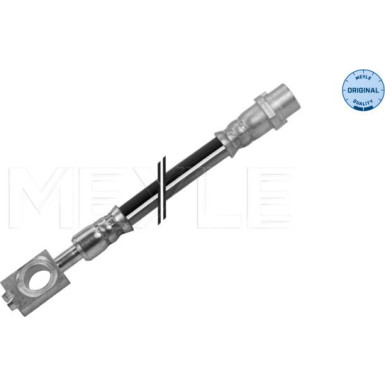 100 611 0081 Bremsschlauch MEYLE-ORIGINAL: True to OE.