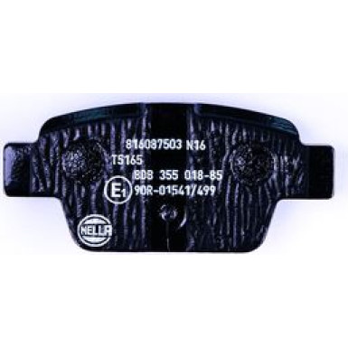Hella | Bremsbelagsatz, Scheibenbremse | 8DB 355 018-851