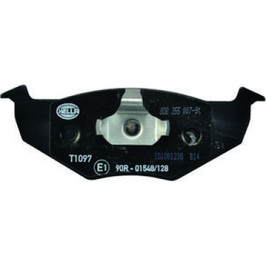 Hella | Bremsbelagsatz, Scheibenbremse | 8DB 355 007-911