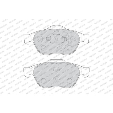 FDB1441 Bremsbelagsatz, Scheibenbremse PREMIER ECO FRICTION