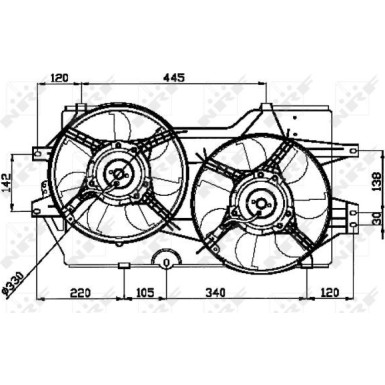 47031 Lüfter, Motorkühlung