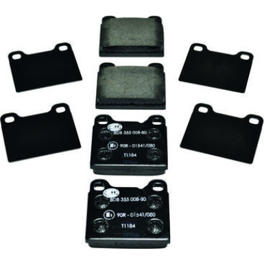 8DB 355 008-801 Bremsbelagsatz, Scheibenbremse