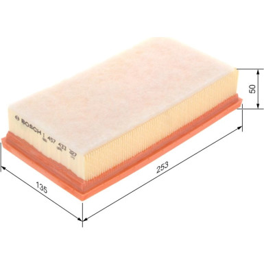 BOSCH 1 457 433 327 Luftfilter BOSCH 1 457 433 327 Luftfilter