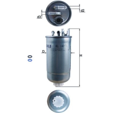 KL 147D Kraftstofffilter