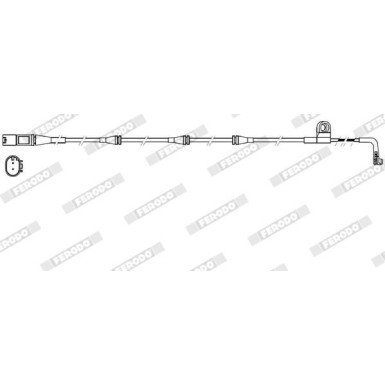 FWI317 Warnkontakt, Bremsbelagverschleiß PREMIER