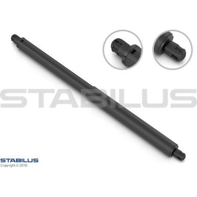 Stabilus Gasfeder, Koffer-/Laderaum FEDERBEIN 322175