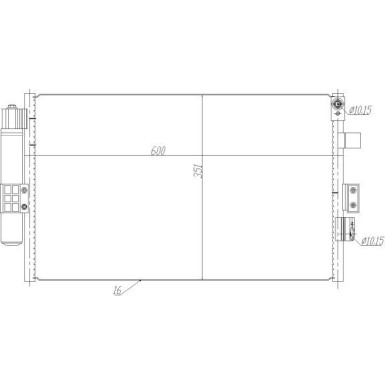 350464 Kondensator, Klimaanlage EASY FIT 350464 Kondensator, Klimaanlage EASY FIT
