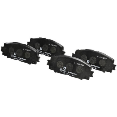 Delphi | Bremsbelagsatz, Scheibenbremse | LP2135