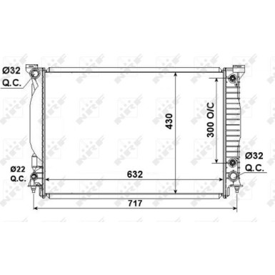 53190 Kühler, Motorkühlung 53190 Kühler, Motorkühlung