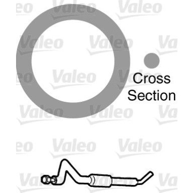 509170 Dichtung, Kühlmittelrohrleitung